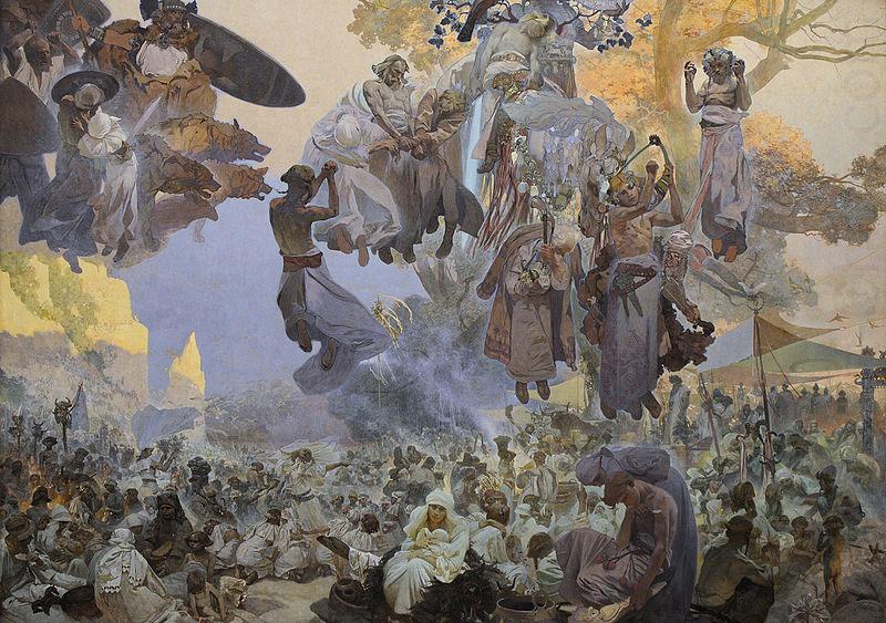 The Celebration of Svantovit: When Gods Are at War, Salvation is in the Art, Alfons Mucha